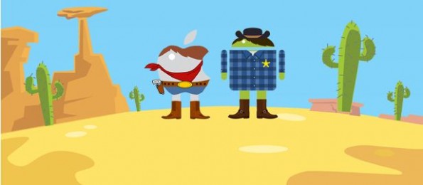 Android-vs.-Apple-compares-two-worlds
