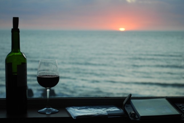 wine beach