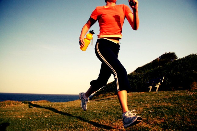 jogging