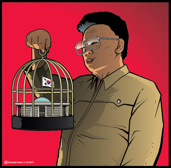 north_korea_south_korea_kin_jong_il