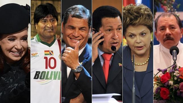 La boliburgue$ía pre$idencial $e extiendió por $uramérica