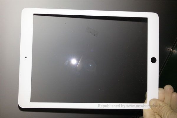 Se filtra foto de la cubierta frontal del próximo iPad