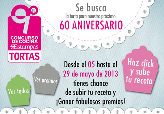 9no Concurso de Cocina Estampas: Se busca la torta aniversario