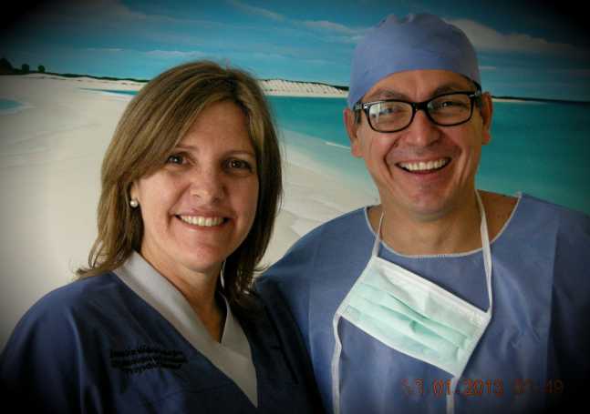Manuela Spagarino y Alvaro Sanabria