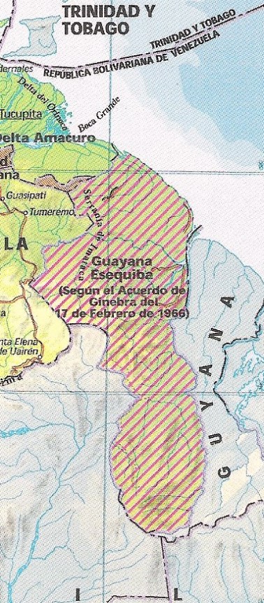 La Guayana Esequiba o Zona en Reclamación