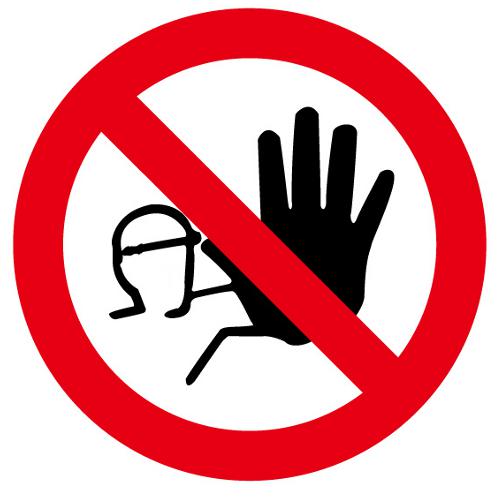 senal-suelo-adhesiva-prohibido-pasar