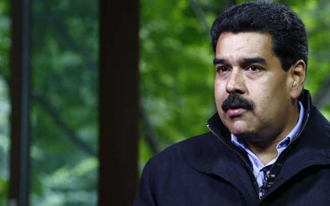 Venezuelan President Nicolas Maduro Moros Interviewed In Beijing