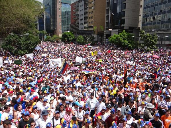 Protestas en Venezuela 2014
