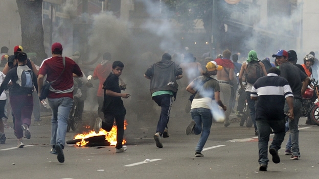 venezuela-enfrentamientos