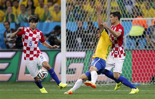 Dejan Lovren, Fred, Vedran Corluka