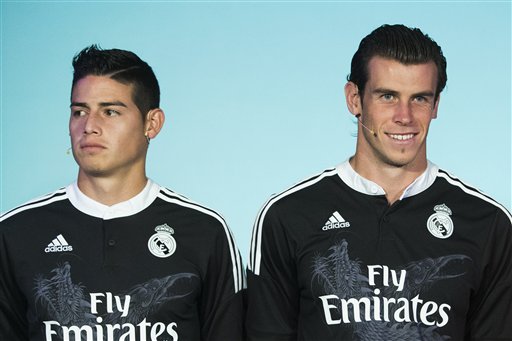 James Rodriguez, Gareth Bale