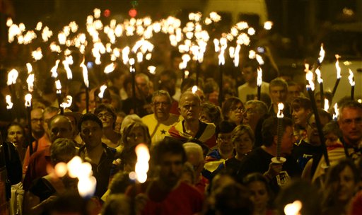 Escocia aviva llamado independentista de Cataluña