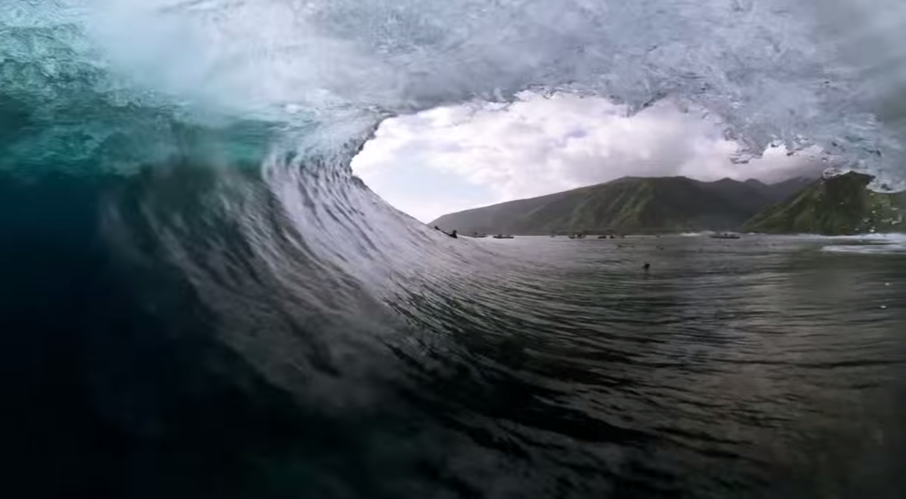 Desde una GoPro nos muestran como se vería surfear