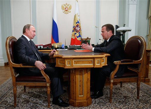 Vladimir Putin, Dmitry Medvedev