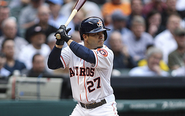 José Altuve se desprende como líder bate de la Liga Americana