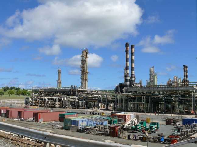 Hovensa Refinery in December 2011_