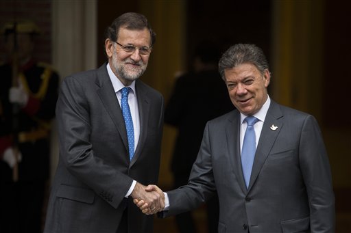 Colombia busca apoyo de España para fortalecer proceso de paz