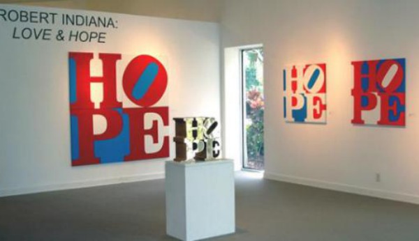 Robert Indiana muestra en Caracas la América de “Love” y “Hope”