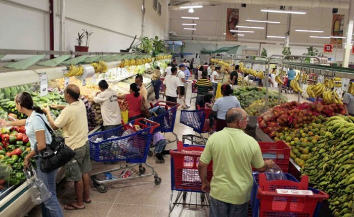 Canasta alimentaria costaba en diciembre Bs 12.306,09