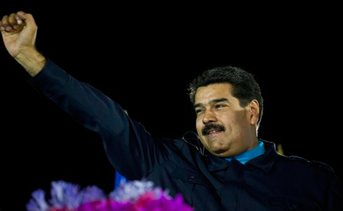 Líderes uruguayos marcharon en apoyo al gobierno venezolano