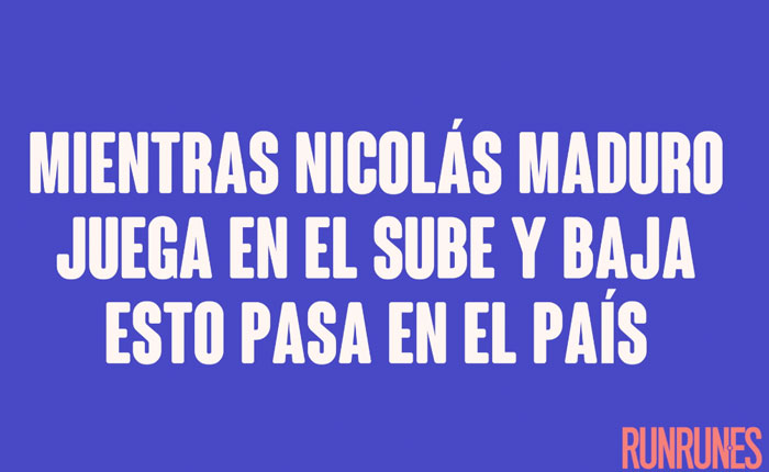 Así gobierna Nicolás Maduro
