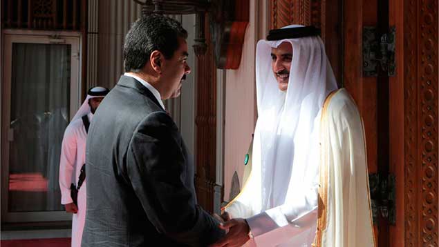 EmirdeQataryNicolásMaduro