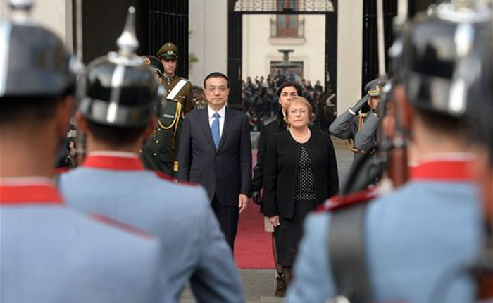 China concluye en Chile su gira de acuerdos financieros en Latinoamérica