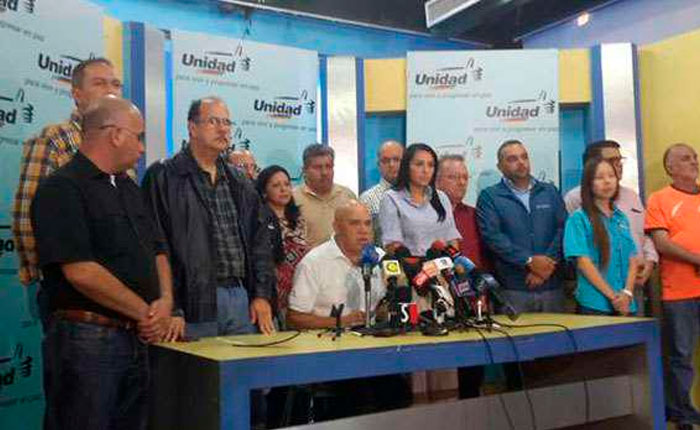 Estos son los candidatos por voto lista de la MUD para las parlamentarias el 6D