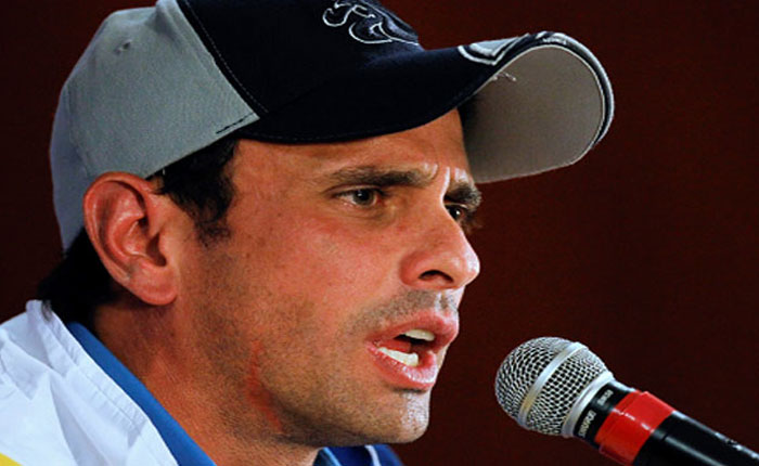 Capriles: Venezuela acumula condiciones para una explosión social