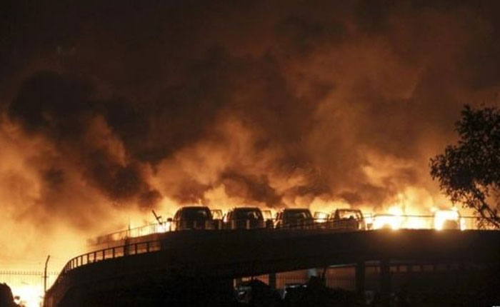 China: gran explosión en la ciudad de Tianjin deja al menos 13 muertos (Fotos)