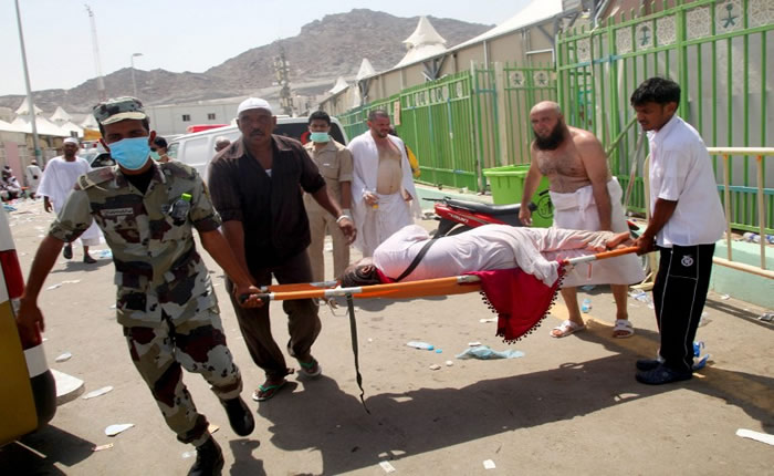 453 muertos y 719 heridos en una estampida de peregrinos en Arabia Saudita