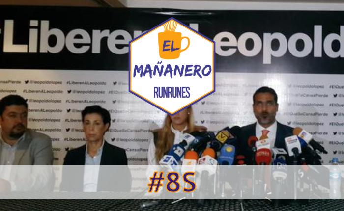 El Mañanero #8S: las 7 noticias que debes saber