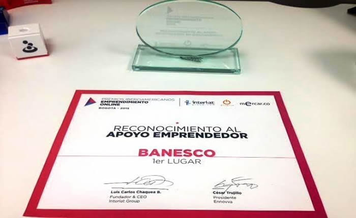 Programa de Microempresarios de Banesco ganó en Premios Iberoamericanos de Emprendimiento Online
