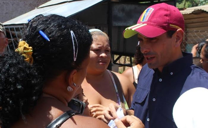 Capriles: es inaceptable decir que protestas por fallas eléctricas son problemas políticos