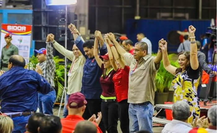 Sidor reparte a supervisores planillas del PSUV para buscar votos