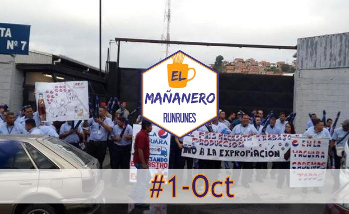 El Mañanero #1-Oct: las 7 noticias que debes saber