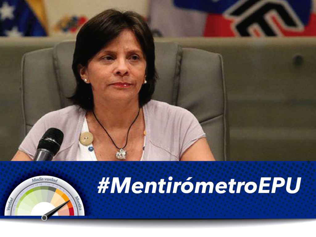 #Mentirómetro | La rectora Sandra Oblitas también echó sus cuentos en el EPU 2016