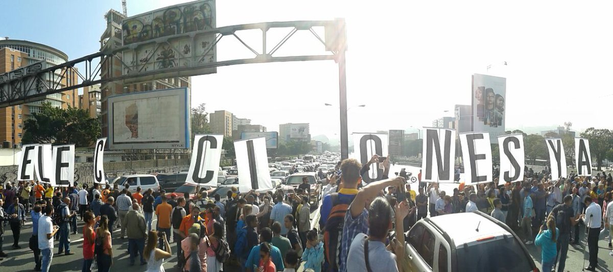 Protesta Autopista Francisco Fajardo