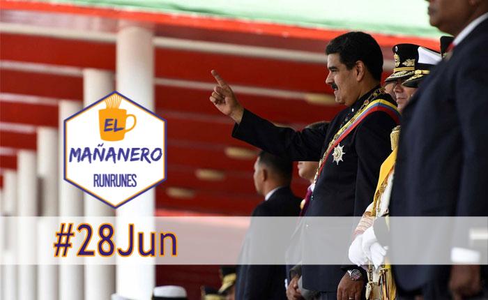 El Mañanero #28Jun: las 8 noticias que debes saber