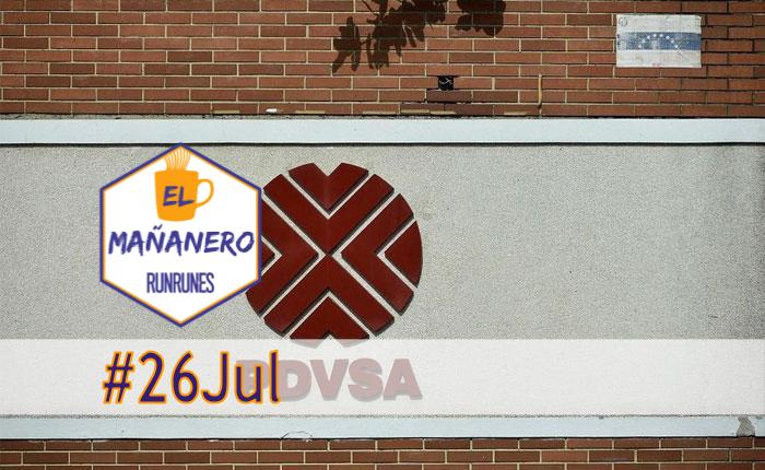 El Mañanero #26Jul: las 8 noticias que debes saber