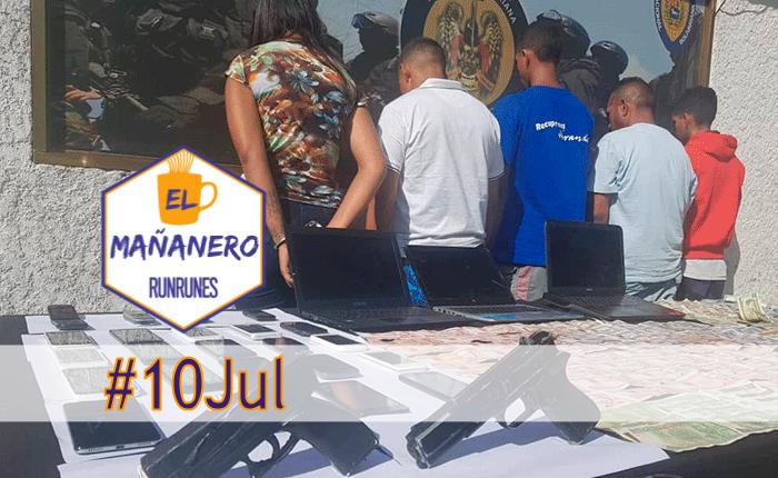 El Mañanero #10Jul: las 8 noticias que debes saber