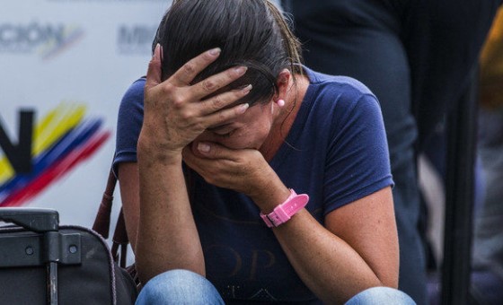 persona llorando