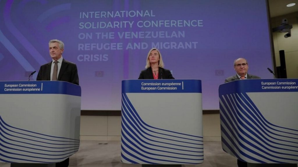 ONU y UE reúnen 133 millones de dólares para atender crisis migratoria