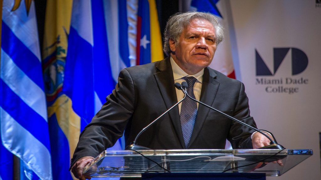 Estados Unidos respalda reelección de Luis Almagro en la OEA