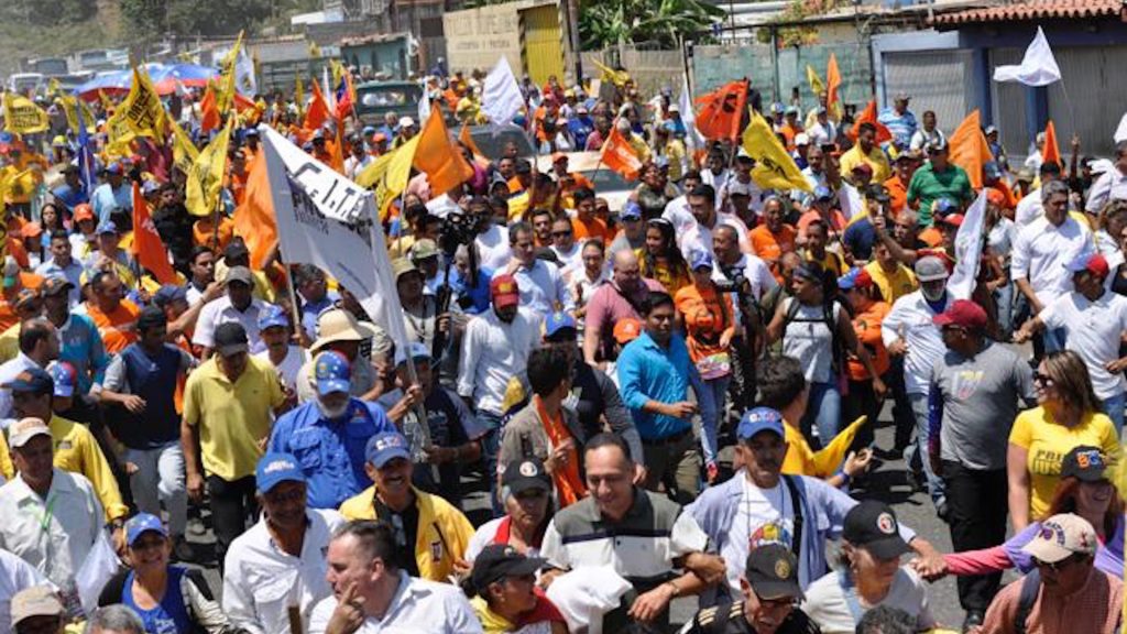 Colectivos atacaron con disparos manifestación de Juan Guaidó en Barquisimeto