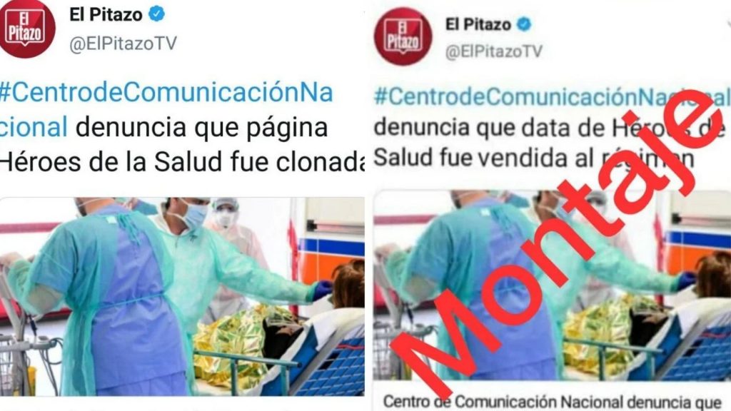 Falso tuit