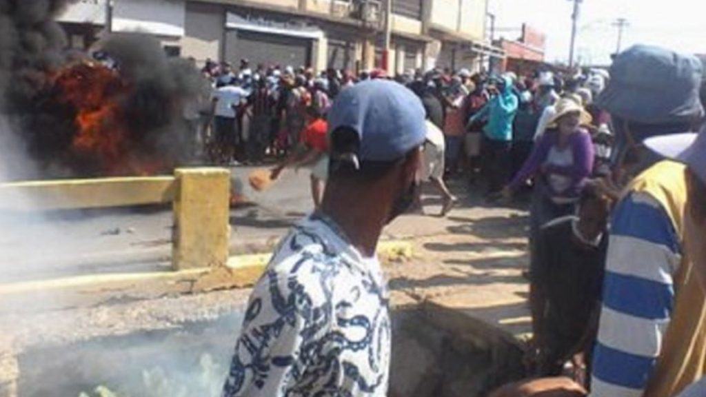 Pescadores protesta Sucre