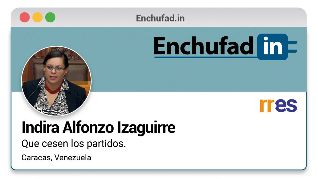 #EnchufaDÍN | Felicita a Indira Alfonzo por su nuevo cargo