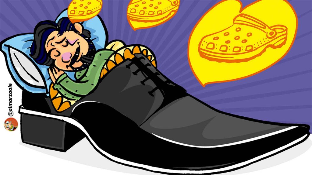 Zapatos para salir, por Juan Eduardo Fernández