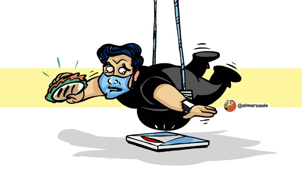La dieta del barbijo, por Juan Eduardo Fernández